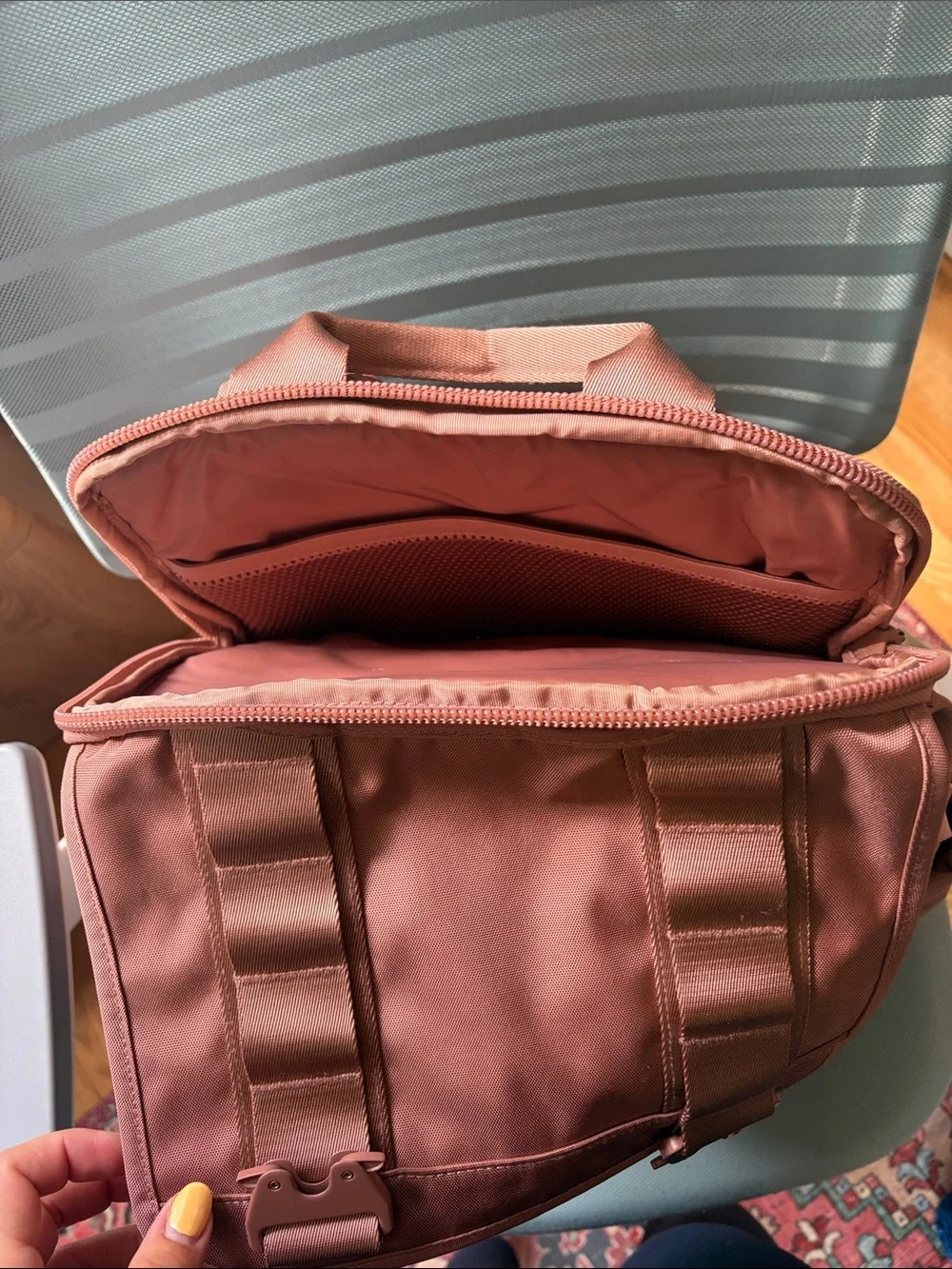 Dagne Dover Backpack in Dusty Rose Pink